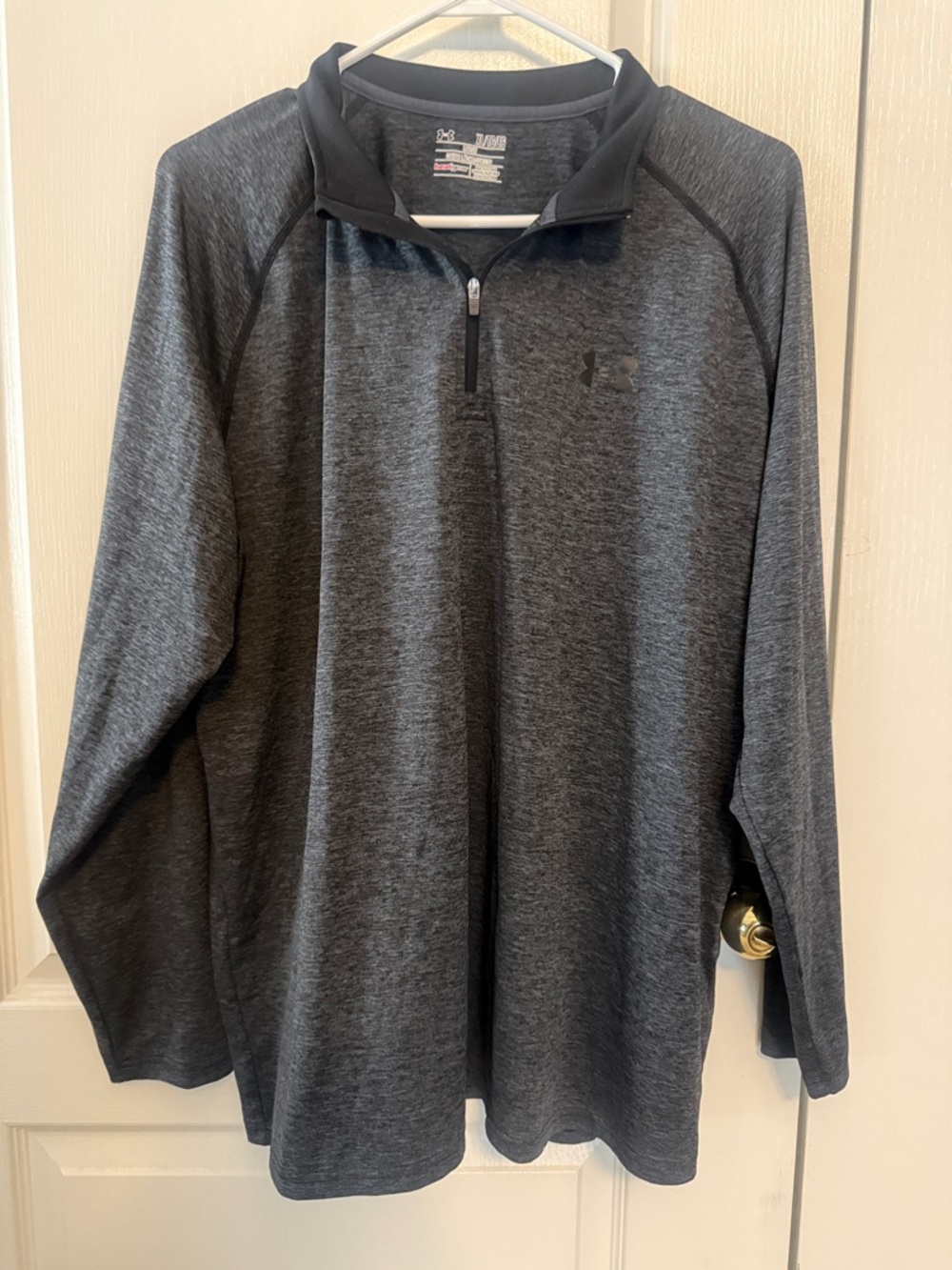 Under Armour Men’s Dark Gray Half-Zip Performance Pullover
